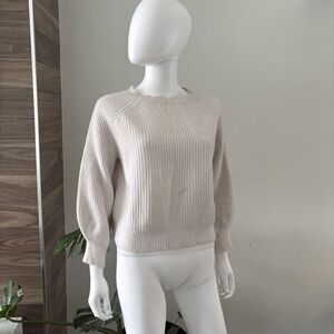ALLUDE 100% Cashmere Sweater Crop Sz Medium Women's❤️